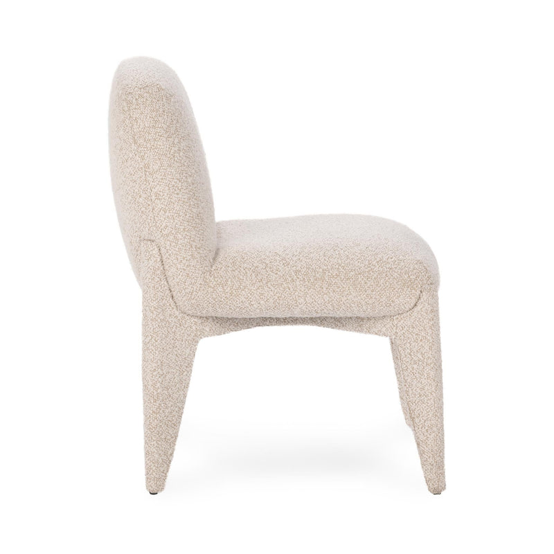 Danson - Upholstered Dining Chair - Fallow Ivory - R&R Furniture Gallery (Fountain Valley, CA)