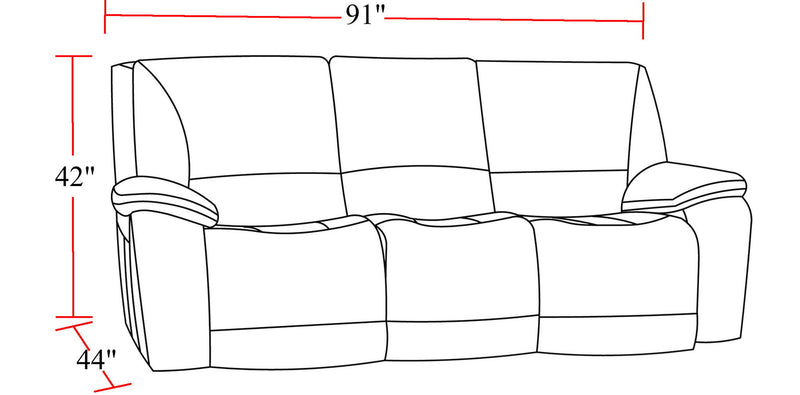 Vail - Power Reclining Sofa Set - R&R Furniture Gallery (Fountain Valley, CA)