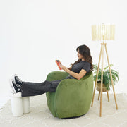 Renee - Swivel Chair - Green - R&R Furniture Gallery (Fountain Valley, CA)