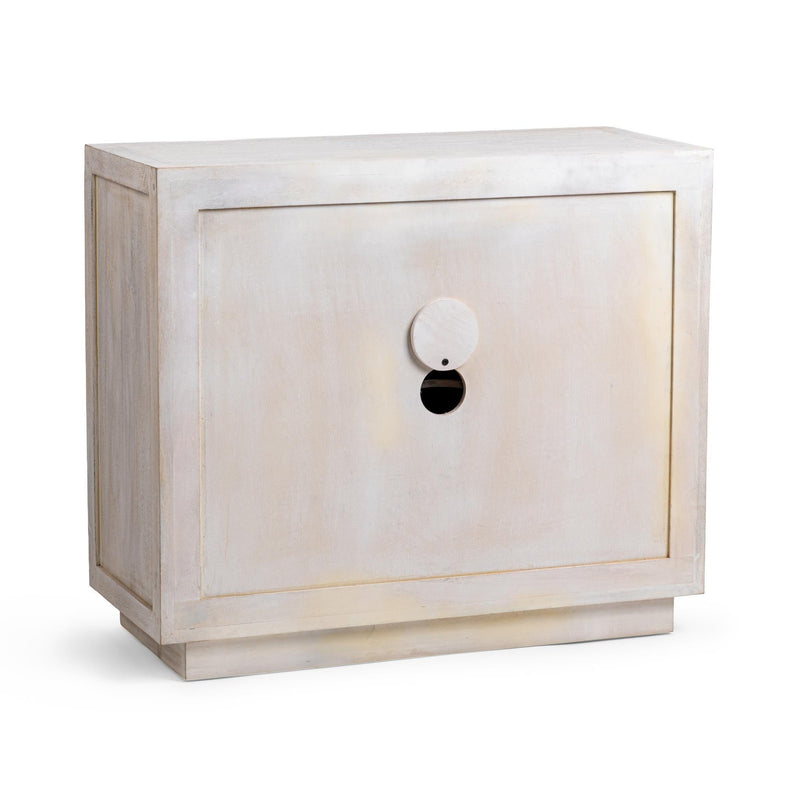 Classic Home Marvin buffet with wood finish, featuring spacious storage and sleek design for dining room decor.