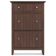 Acadian - Entryway Shoe Storage Cabinet - Brown - R&R Furniture Gallery (Fountain Valley, CA)