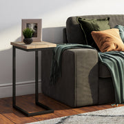 Skyler C-side handcrafted table by Simpli-Home, featuring a wooden finish and modern design, shown as a stylish side table.