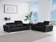 1111 - Leather Living Room Set - R&R Furniture Gallery (Fountain Valley, CA)