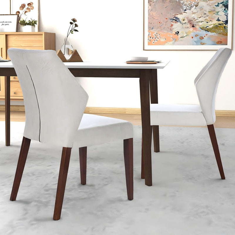 Luca - Dining Chair (Set of 2) - Light Gray - R&R Furniture Gallery (Fountain Valley, CA)
