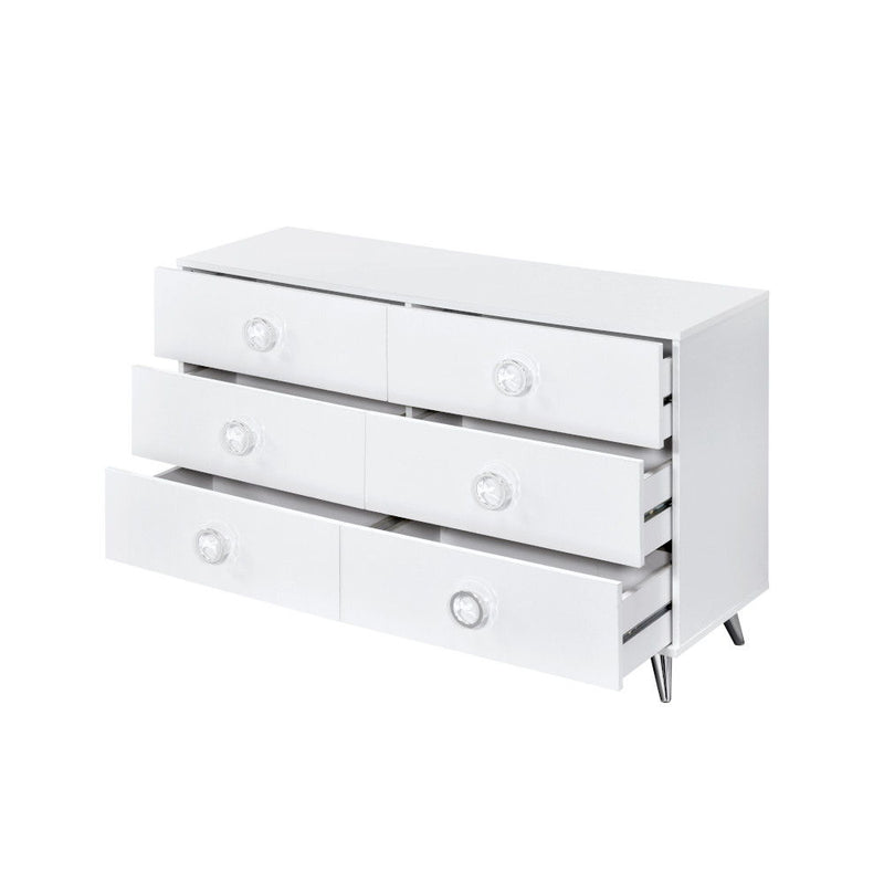 Perse - Dresser - White - R&R Furniture Gallery (Fountain Valley, CA)