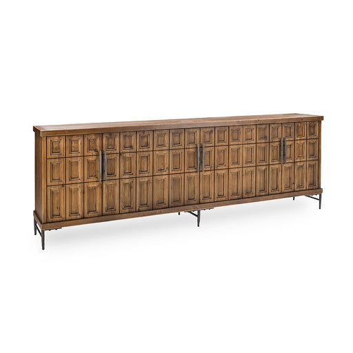 Willmark - 6 Door Iron Leg Sideboard - R&R Furniture Gallery (Fountain Valley, CA)