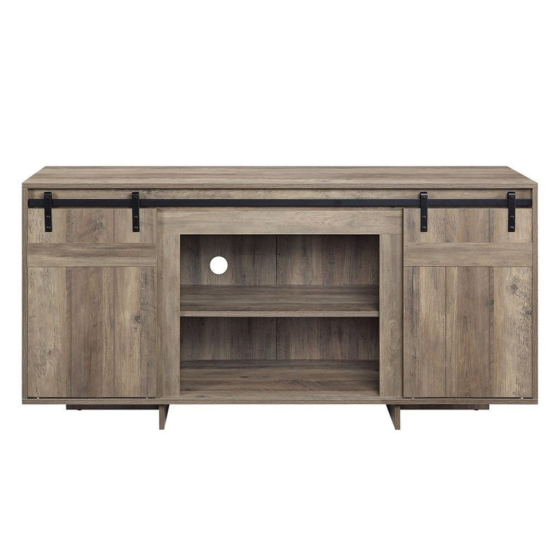Bellarosa - TV Stand (Same As 91608) - Gray Washed - R&R Furniture Gallery (Fountain Valley, CA)