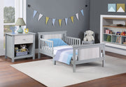 Connelly - Reversible Panel Toddler Bed - R&R Furniture Gallery (Fountain Valley, CA)