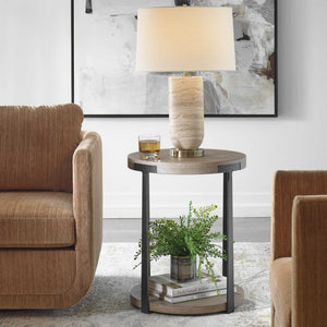 Palisade - Round Side Table - Natural