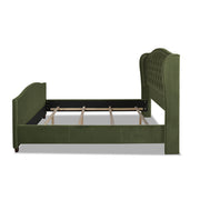 Marcella - Upholstered Shelter Headboard Bed Set - R&R Furniture Gallery (Fountain Valley, CA)