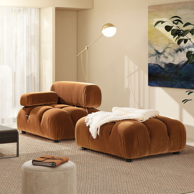 Marcel - Bubble Modular Modern Cocktail Ottoman - R&R Furniture Gallery (Fountain Valley, CA)