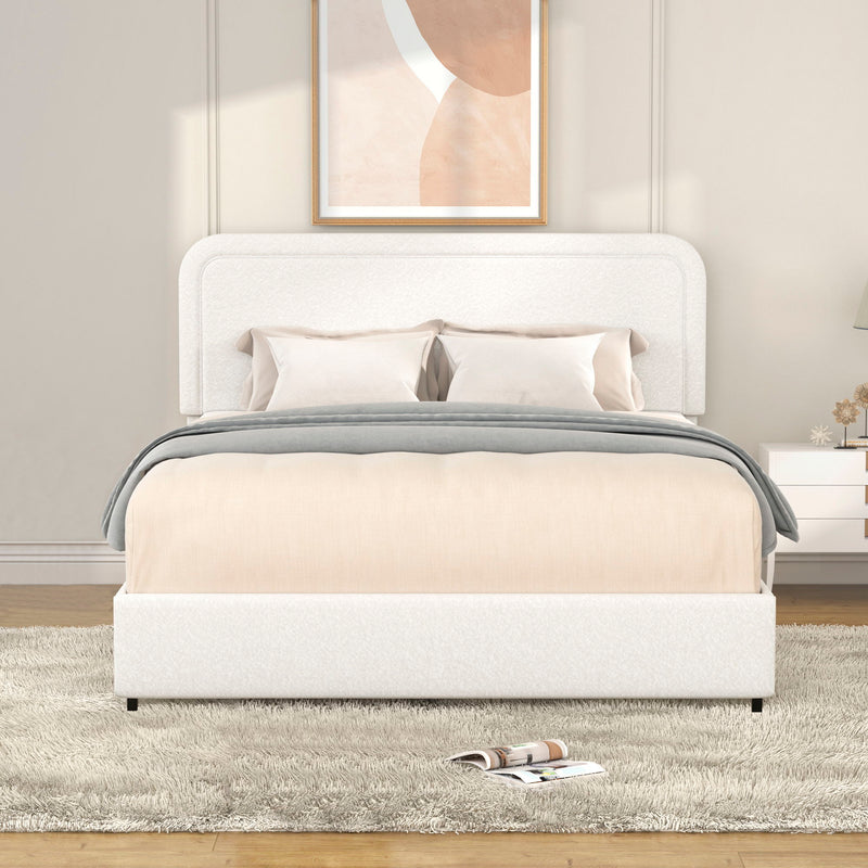 Liv - Patented With Drawers Upholstered Storage Platform Bed - R&R Furniture Gallery (Fountain Valley, CA)