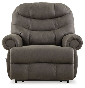 Camera Time - Zero Wall Recliner - Gunmetal - R&R Furniture Gallery (Fountain Valley, CA)