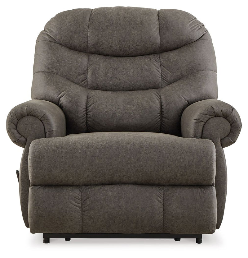 Camera Time - Zero Wall Recliner - Gunmetal - R&R Furniture Gallery (Fountain Valley, CA)