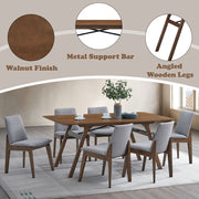 Kaela - Dining Table - Walnut - R&R Furniture Gallery (Fountain Valley, CA)