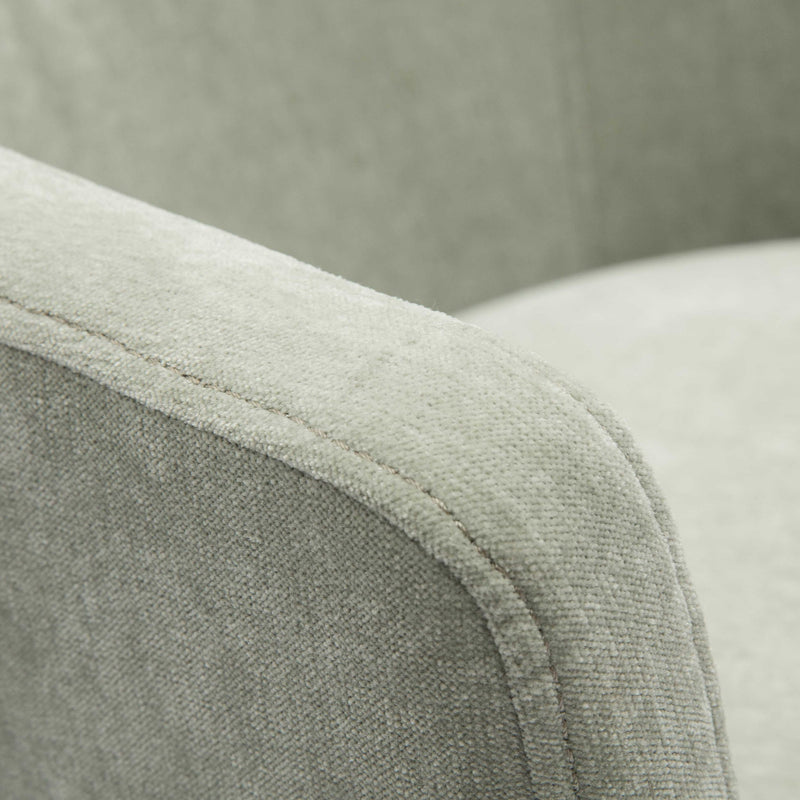 Kristen - Upcycled Chenille Rolling Desk Chair - R&R Furniture Gallery (Fountain Valley, CA)