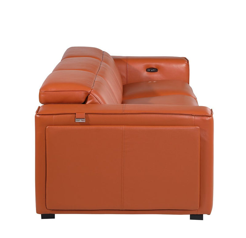 1224 - 3-Piece Modular Power Reclining Sofa In With 3 Power Recliners & Power Headrests