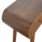 Solid Wood Curved Edge Console Table - R&R Furniture Gallery (Fountain Valley, CA)