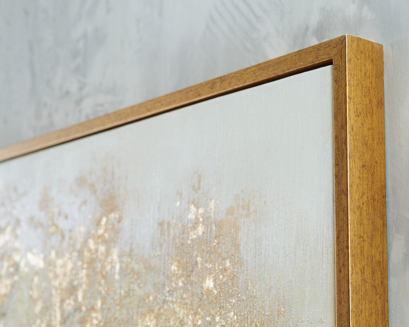 Dalewick - Wall Art - Brown / Gray / Gold Finish - R&R Furniture Gallery (Fountain Valley, CA)