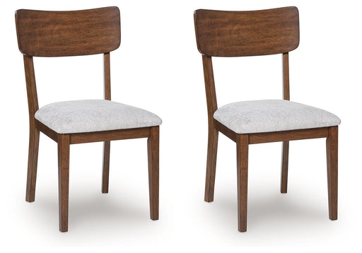 Tameride - Dining Upholstered Side Chair (Set of 2) - Brown - R&R Furniture Gallery (Fountain Valley, CA)