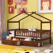 House Bed With 2 Drawers - R&R Furniture Gallery (Fountain Valley, CA)