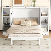 Murphy Bed With Shelves, Drawers And USB Ports - R&R Furniture Gallery (Fountain Valley, CA)