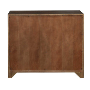 Bowtie - 3 Drawer Mid-Century Chest - Dark Brown