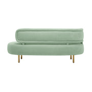 Tischa - Boucle Velvet Sofa - R&R Furniture Gallery (Fountain Valley, CA)