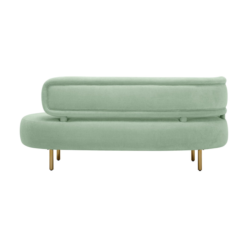 Tischa - Boucle Velvet Sofa - R&R Furniture Gallery (Fountain Valley, CA)