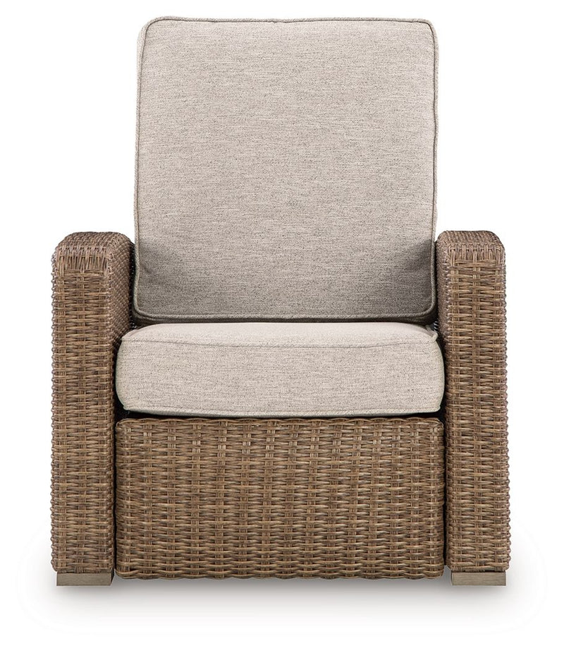 Laguna Heights - Recliner - Beige - R&R Furniture Gallery (Fountain Valley, CA)