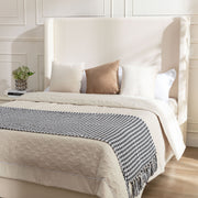 Harper - Tall Headboard Upholstered Bed - R&R Furniture Gallery (Fountain Valley, CA)