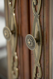 Villa Valencia - China Buffet Cabinet - Classic Chestnut - R&R Furniture Gallery (Fountain Valley, CA)