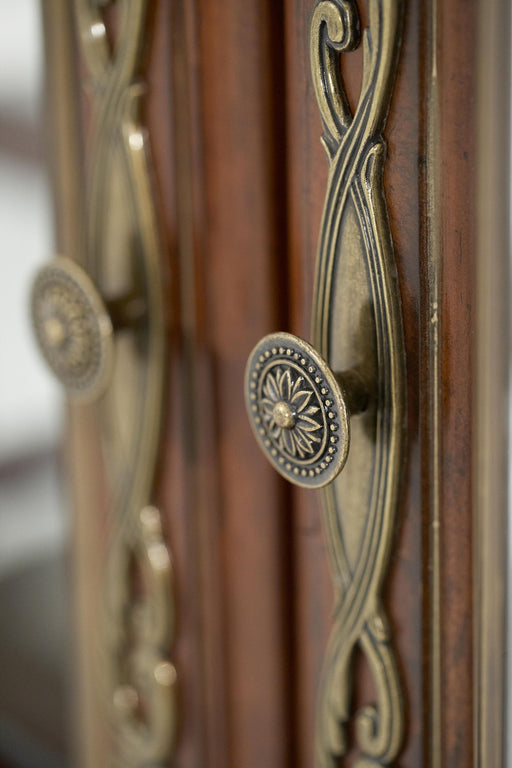 Villa Valencia - China Buffet Cabinet - Classic Chestnut - R&R Furniture Gallery (Fountain Valley, CA)