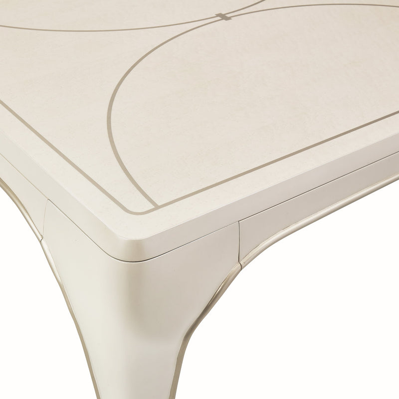 London Place - Rectangular Dining Table - Creamy Pearl - R&R Furniture Gallery (Fountain Valley, CA)