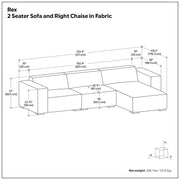 Rex - Handcrafted Sectional Sofa - R&R Furniture Gallery (Fountain Valley, CA)