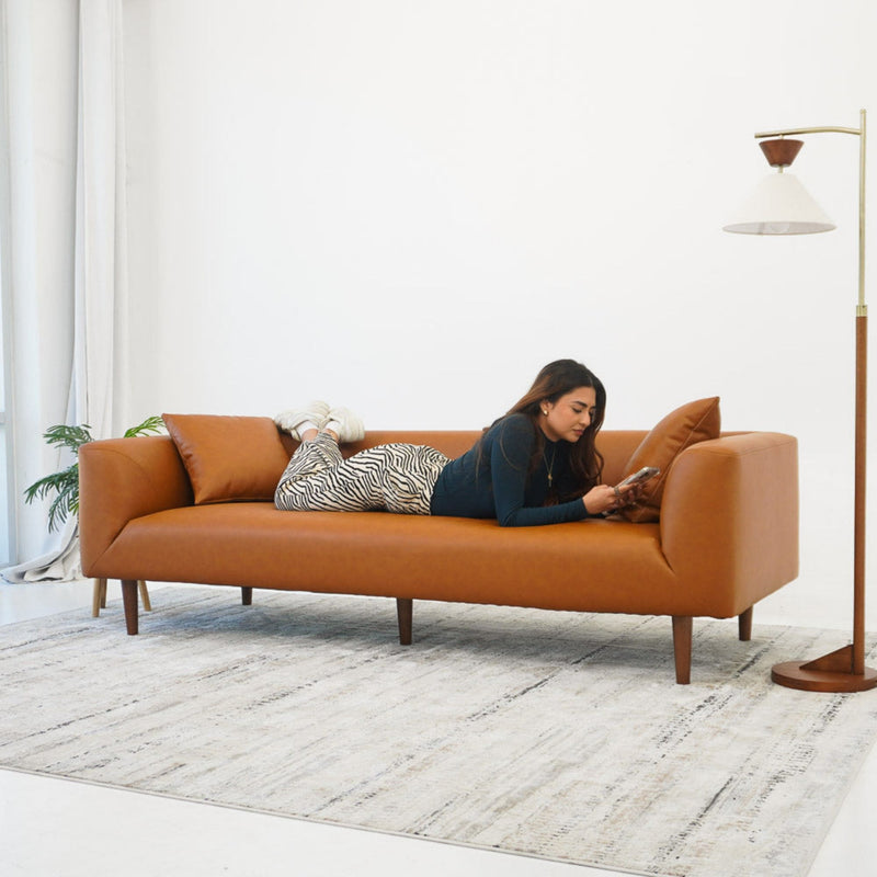 Elwood - Sofa - Cognac - R&R Furniture Gallery (Fountain Valley, CA)