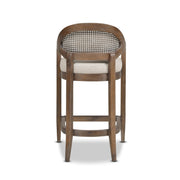 Americana - Mid-Century Modern Cane Back Counter Stool - R&R Furniture Gallery (Fountain Valley, CA)