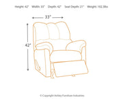 Darcy - Rocker Recliner - R&R Furniture Gallery (Fountain Valley, CA)