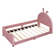 Upholstered Daybed With Rabbit Ear Shaped Headboard - R&R Furniture Gallery (Fountain Valley, CA)