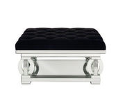 Ornat - Ottoman - Faux Square Diamonds - R&R Furniture Gallery (Fountain Valley, CA)
