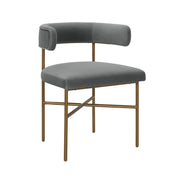 Kim - Performance Velvet Chair - R&R Furniture Gallery (Fountain Valley, CA)