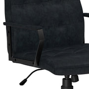 Foley - Swivel Office Chair - Distressed Blue - R&R Furniture Gallery (Fountain Valley, CA)