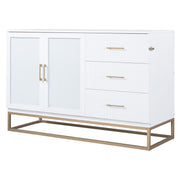 Murphy Bed With Frosted Glass Doors Design, Fake Drawers, Metal Legs - R&R Furniture Gallery (Fountain Valley, CA)