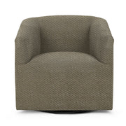 Classic Home Vernon swivel chair with upholstered seat and backrest, featuring a modern design and sturdy base.