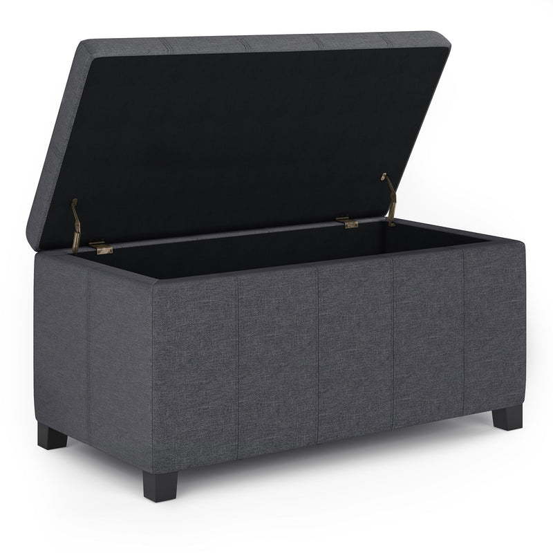Dover - Upholstered Storage Ottoman Bench - R&R Furniture Gallery (Fountain Valley, CA)