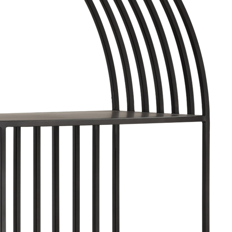 Bellford - Bookcase - Black Gunmetal