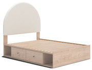 Arloster - Upholstered Panel Bed - R&R Furniture Gallery (Fountain Valley, CA)