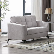 Callie - Woven Fabric Loveseat - R&R Furniture Gallery (Fountain Valley, CA)