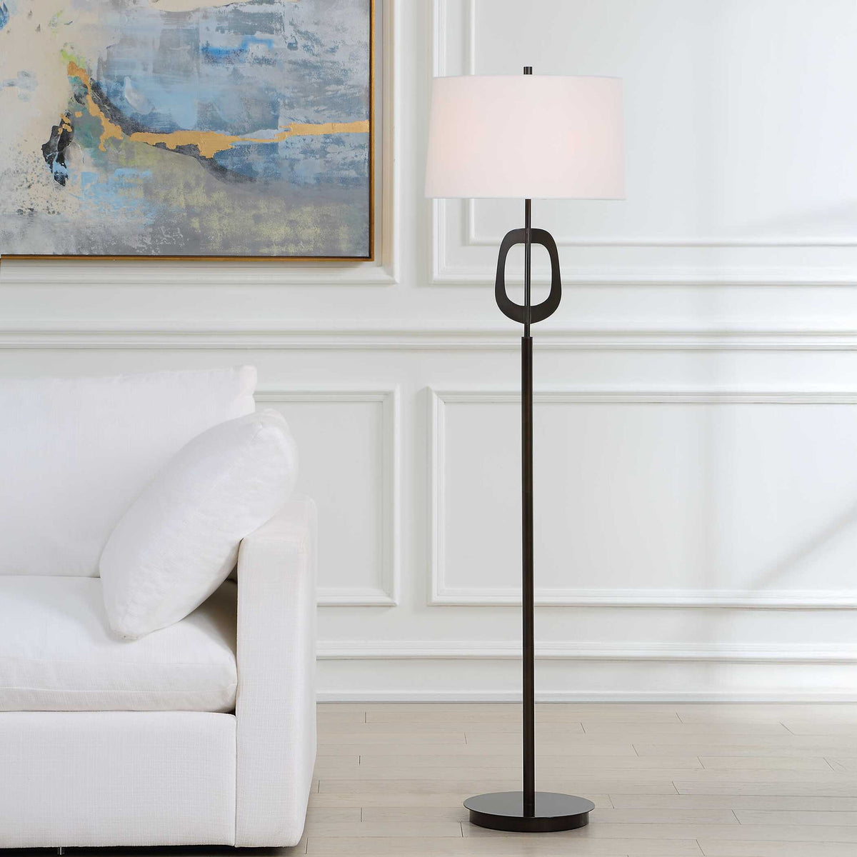 Floor Lamp - Oil Rubbed Bronze Painted