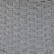Modern Swivel Wicker Lounge Chair With Round Design - R&R Furniture Gallery (Fountain Valley, CA)